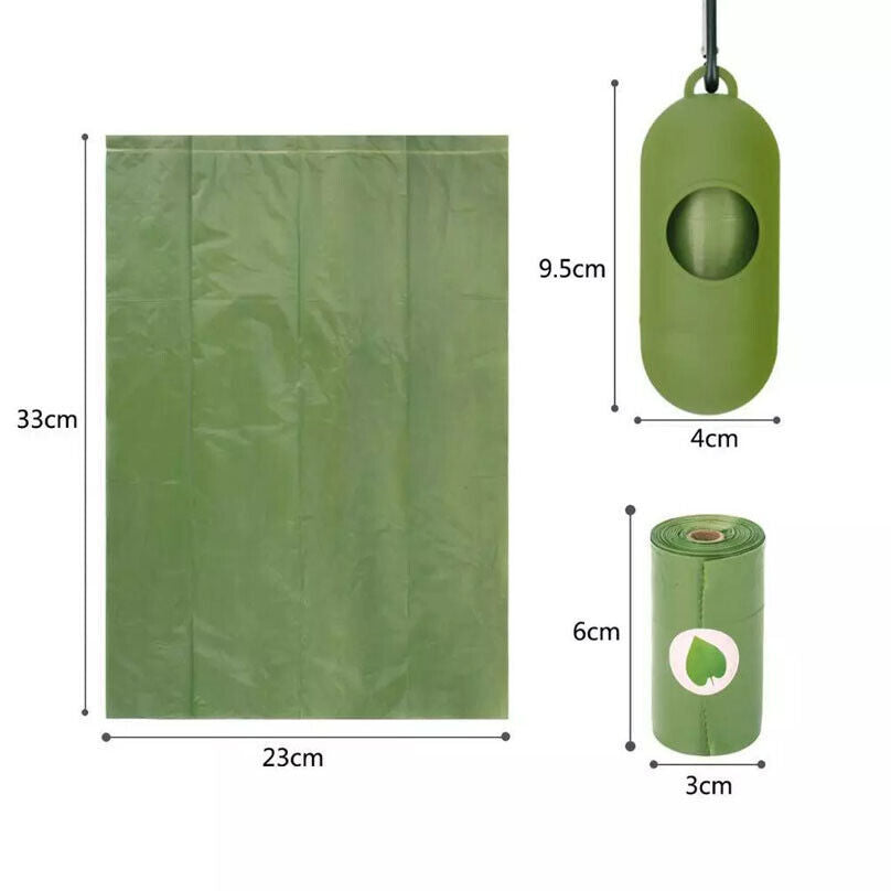 Lavender Scented Biodegradable Dog Poo Bags With Dispenser