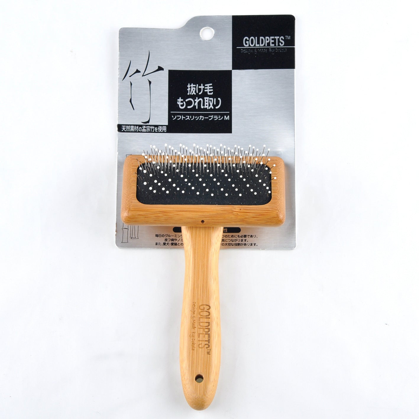 Pet Grooming Bamboo Wood Air Cushion Needle Comb for Pets