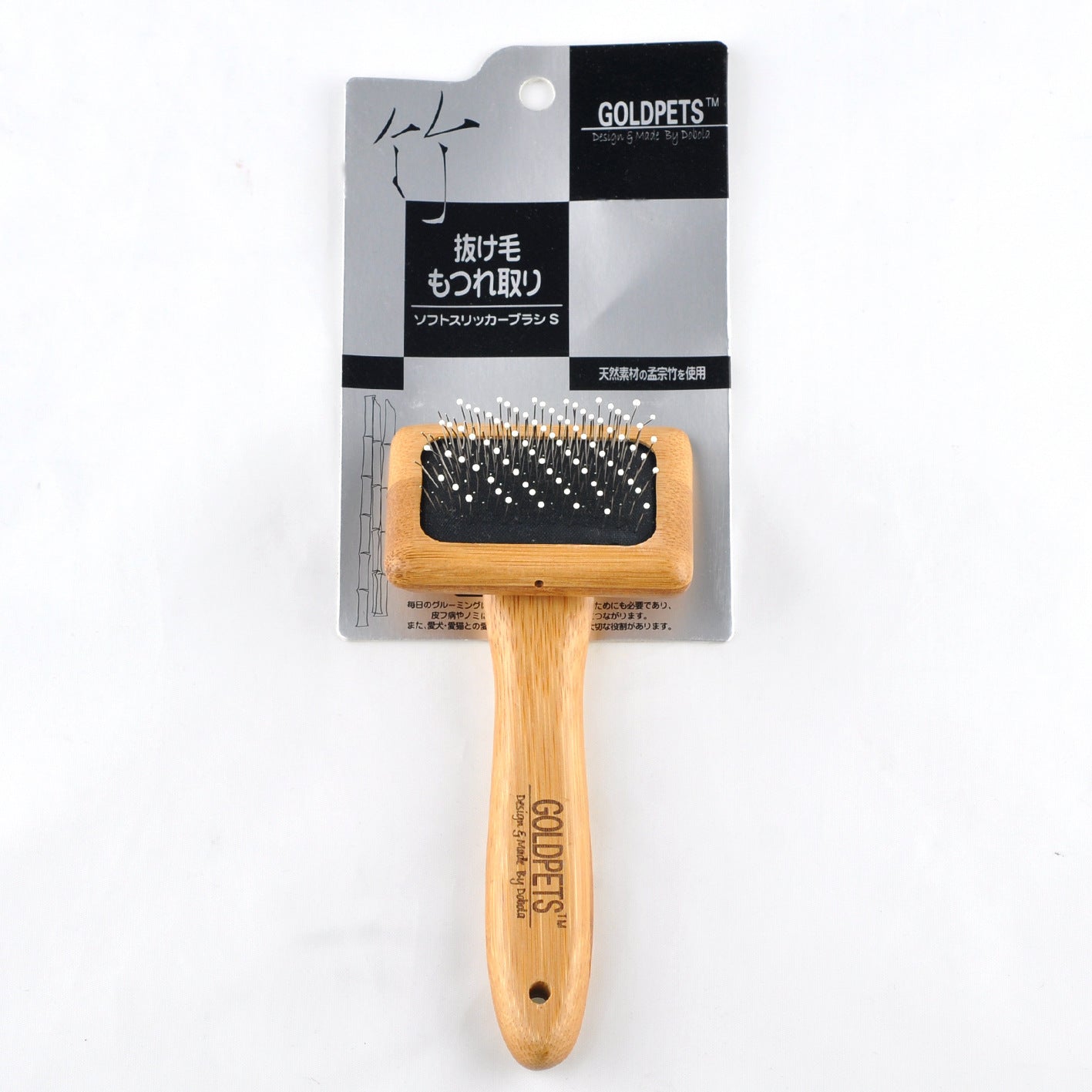 Pet Grooming Bamboo Wood Air Cushion Needle Comb for Pets